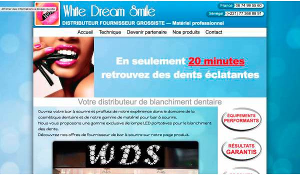 White Dream Smile